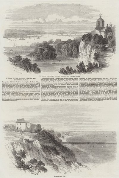 Opening of the London, Tilbury, and Southend Railway by English School